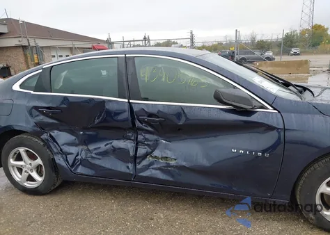 2016 Chevrolet Malibu Ls z USA, uszkodzony, nr VIN 1G1ZB5ST2GF321155